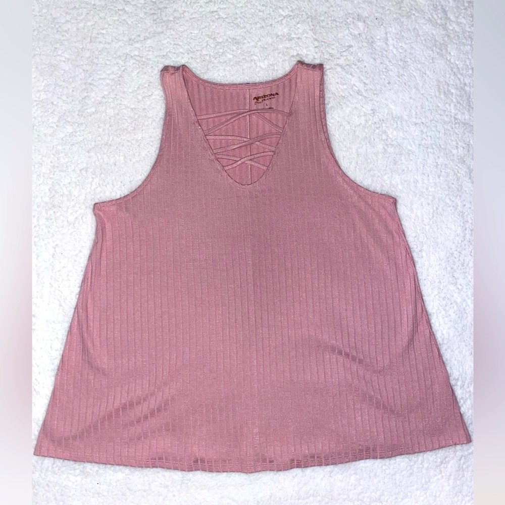 Cross chest tank top